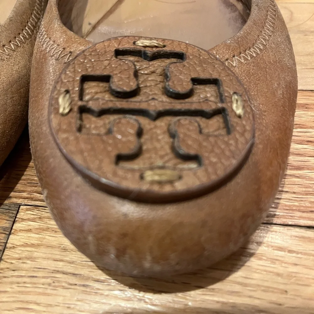Tory Burch Ballet Flats - Tan - Size 9 - Picture 4 of 8